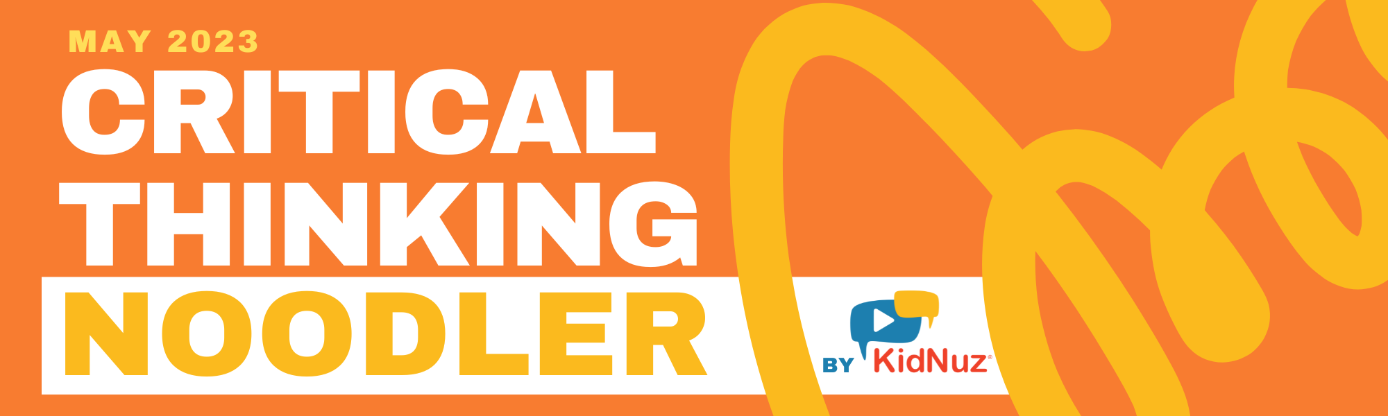 May 2023 Critical Thinking Noodler Worksheet: A Killer Whale, Amusement Park Ride and more