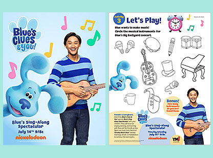 Blue’s Clues Sing-Along Spectacular!