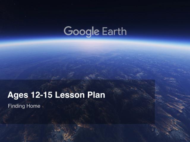 Google Earth Education: Lesson Plan Ages 12-15