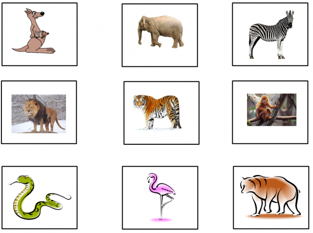Zoo Beginning Sound ECE English and Spanish